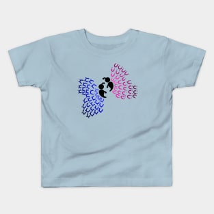 Bipolar Semicolon Butterflies Kids T-Shirt